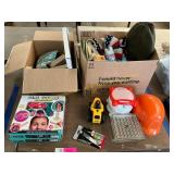 Assorted cleaners and toys