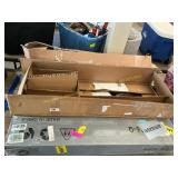 Metal Box spring, table parts