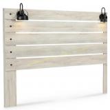 Ashley Cambeck Headboard King Whitewash