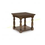 Ashley Sturlayne End Table, Two-Tier Brown