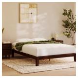 Nectar Bamboo Platform Bed Frame - Queen