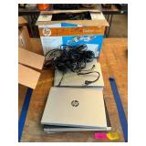 Hp laptops and chargers, printer