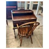 Small desk and chair