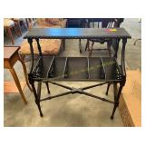 Wooden book stand table