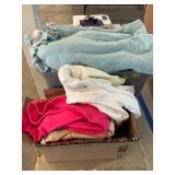 Blankets, assorted sweet shirts