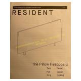 Resident twin uph headboard