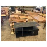 Tv stand and lamp