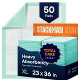 Chucks Pads Disposable 23x36 Underpads 50pk