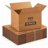BOX USA Medium Moving Boxes 18x14x12 10-Pack