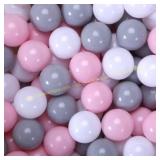 Ball Pit Balls, BPA Free, 2.15", 100 Pack