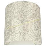 Aspen Creative 58305 Drum Lamp Shade, Cream