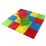 BalanceFrom 9-Color Puzzle Foam Mats, 36