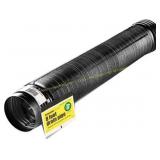 Flex-Drain 54022 Flexible Drain Pipe, 4" x 8