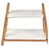 Gourmet Basics Mikasa Luxor Marble Tray