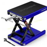 VIVOHOME 1100 LBS Motorcycle Lift Blue