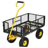 VIVOHOME Heavy Duty 880 Lb Cart w/ Wheels