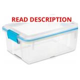 11ct Sterilite 12 Qt Gasket Box, Stackable Bin