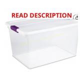 6ct Sterilite 66QT Latch Boxes