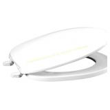 Centoco Toilet Seat Round, Closed Front, White