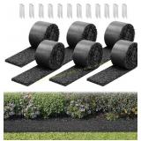 VEVOR Rubber Mulch Mat Roll, 6 Rolls