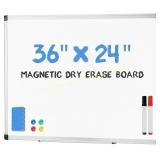 DUMOS Magnetic White Board Kit 36x24"