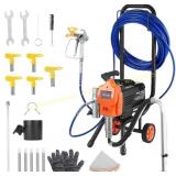 VEVOR 1500W Airless Paint Sprayer, 3300PSI