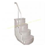 Main Access Smart Step 24" Pool Entry w/ Rail