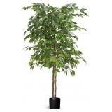 Maia Shop 5ft Artificial Ficus Tree for Home