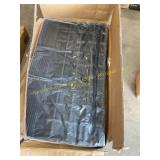 Rubber floor mat 26x42in