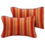 Mozaic Astoria Sunset Lumbar Pillows, Set of 2
