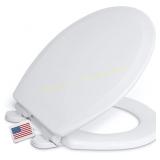 Centoco Round Toilet Seat, Wood Core