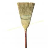 38 in. Blue Straw/Corn Broom