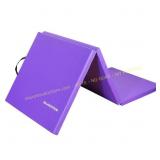 4 ft. x 10 ft. x 2 in. Gymnastics Mat Purple
