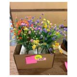 10 Bundles of Outdoor UV Resistant Faux Plants