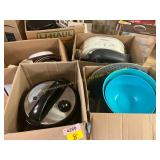Pressure Cooker, Dishes, Etc