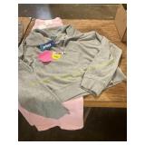 Size 8 Pink Jeans+ L Prince Cropped Pullover