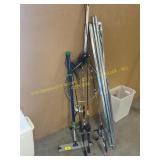 Fishing Poles, Net, Etc