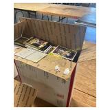 Box of Assorted Sports Cards