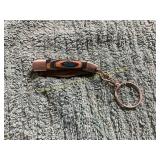 Damascus Pocket Knife /Keychain