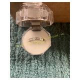 Unverified Vin. Size 9.5 Gold Diamond Band