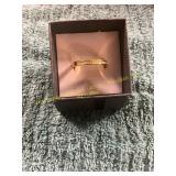 Unverified Size 10 Gold + Diamond Men