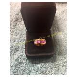 Size 6 Daily Wear Purple Unisex Ring