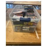 Tote of DVDs + Blu Rays