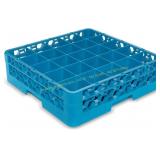 2ct Carlisle Opticlean 25-Compartment Glass Rack