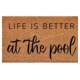 Calloway Mills Pool Doormat 36"x72"