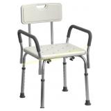 Medline Shower Chair with Padded Armrests