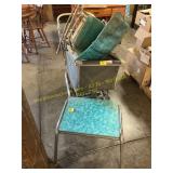 Vintage stroller, foot stool