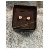 Unverified 1/2 Carat Diamond Stud Earrings