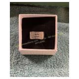 Unverified Mens Size 10 Gold + Diamond Ring