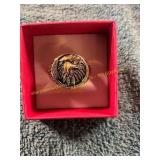Unverified Mens Vintage Size 9 Gold Ring